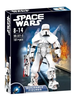 Конструктор фигурка Space Wars Пехотинец 101деталь