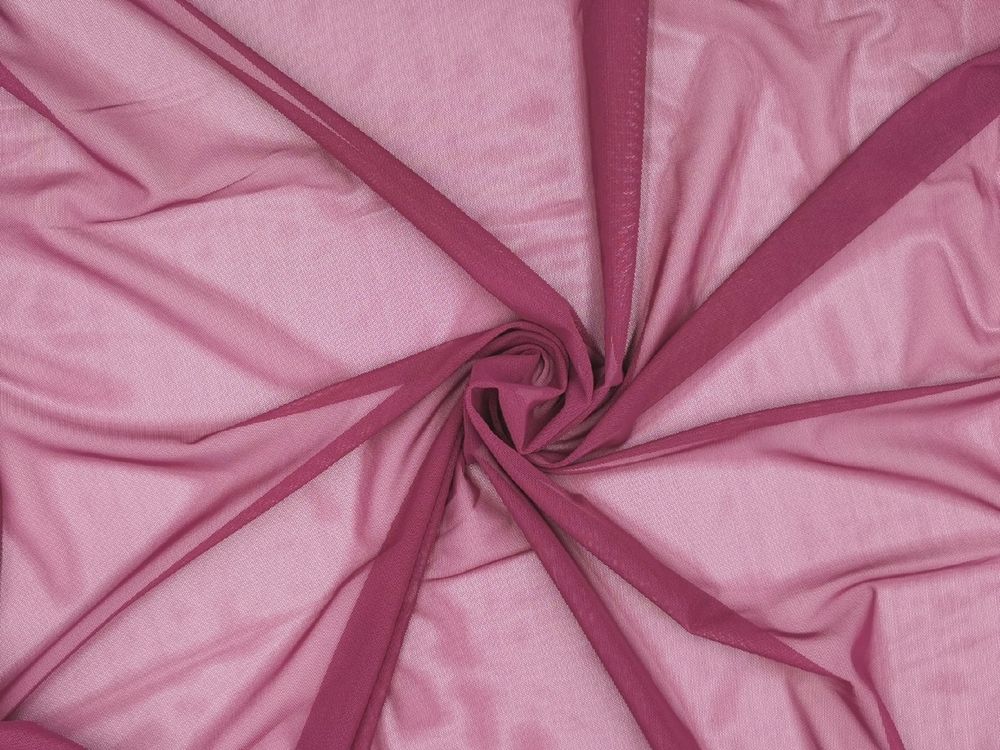 УЦЕНКА! Эластичная сетка, Турция, малиновое сияние (Арт:ES-2022) 40 х 150 см