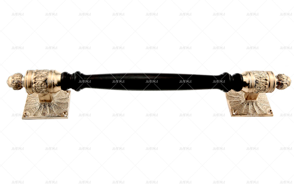 Ручка дверная парадная скоба латунная Сталинская