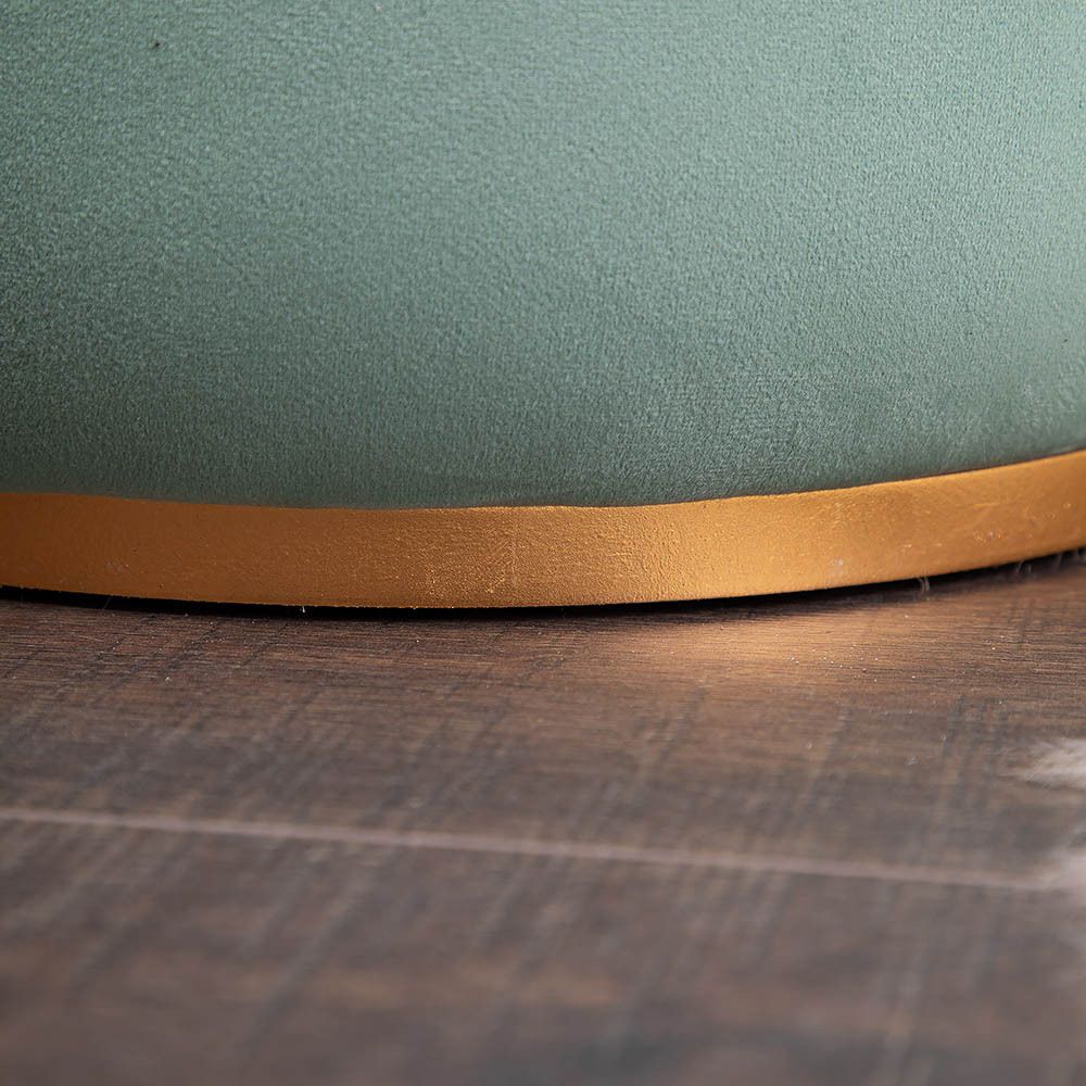 Банкетка ENZO Аквамарин Голд