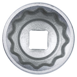 Головка торцевая стандартная двенадцатигранная 1&quot;, 70 мм KING TONY 833070M