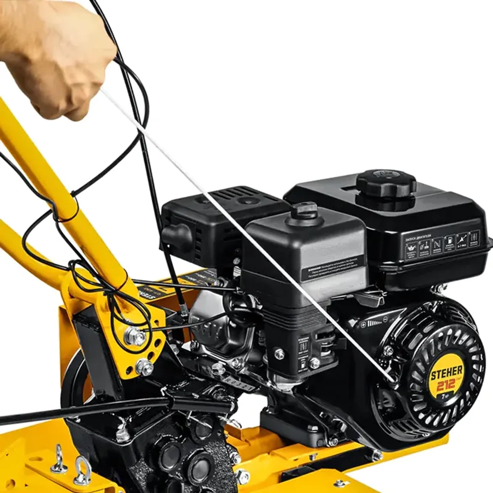 STEHER GT-430 L бензиновый мотоблок с понижающей передачей