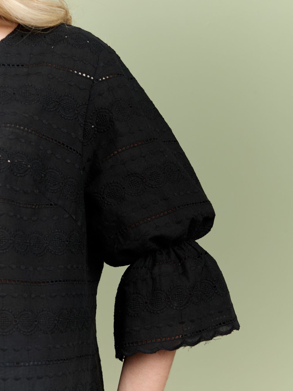 Блузка Милица-1 Виотекс ЧЕРНЫЙ -7