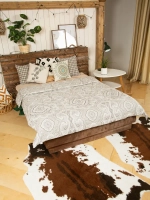 Одеяло утепленное зимнее лен хлопок евро макси 220х240