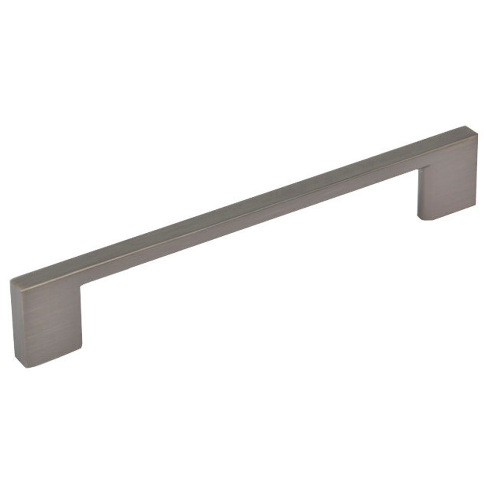 Ручка мебельная скобка EDSON 1017 Brushed Black Nickel 160мм