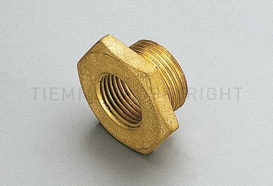 Футорка латунная Tiemme 1"1/4x1" НР/ВР с наружной/внутренней резьбой фитинг 1500028