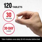Force Factor, Test X180® PM, 120 таблеток