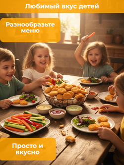 Наггетсы куриные в панировке Сочные "Мираторг" 1,5 кг