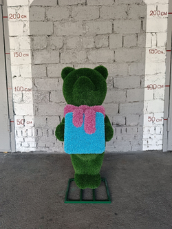 Мишка с подарком