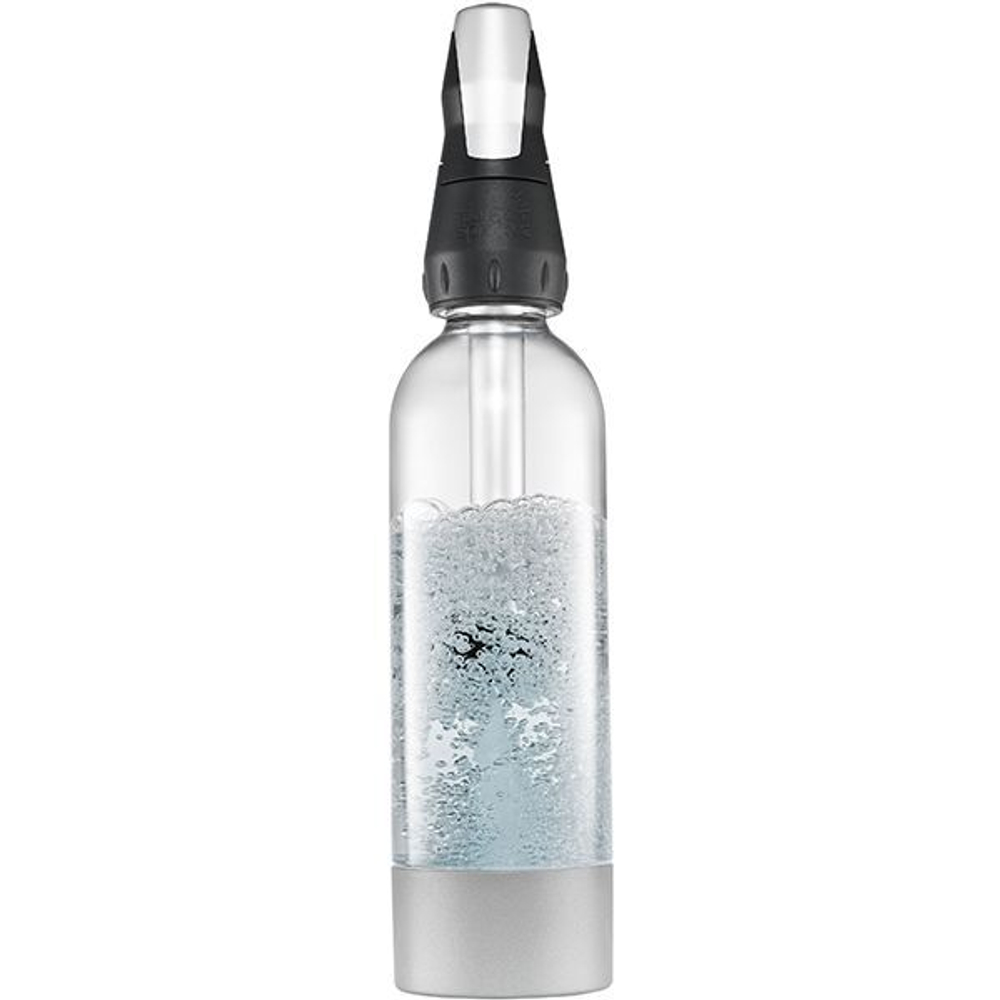 Сифон для содовой «Твист-н-спаркл» (6шт.баллончиков);1л;,H=29см;прозр. (Цвет: прозрачный)