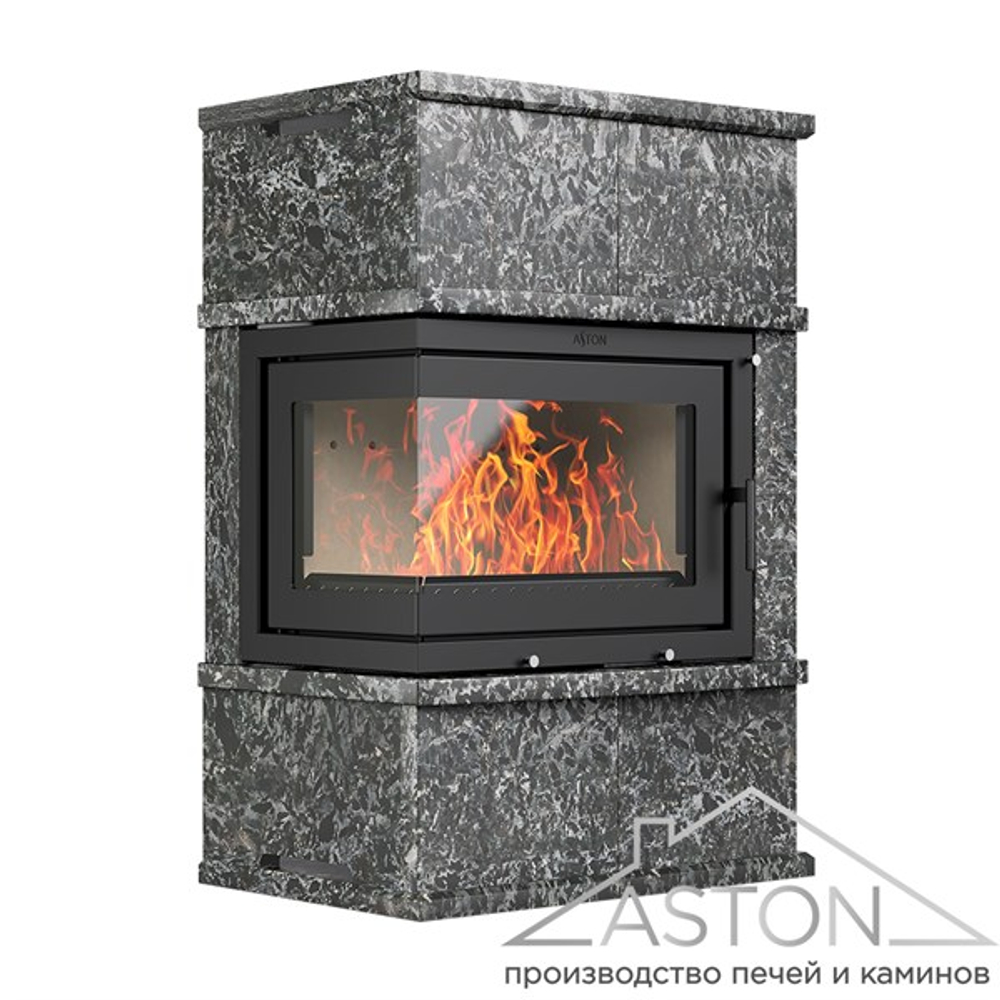 Камин ASTON 700 L «VYBORG» Н-1280 Амфиболит