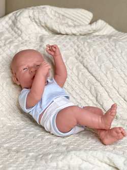 Кукла виниловая 35см в пакете (JX-293A3)