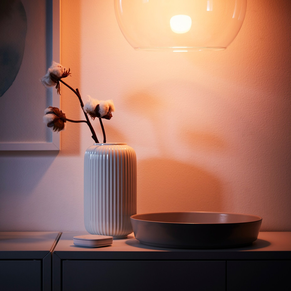 IKEA TRÅDFRI  (ИКЕА ТРÅДФРИ)  -  Стартовый набор, интеллектуальная беспроводная регулировка яркости/цветной и белый спектр, E27