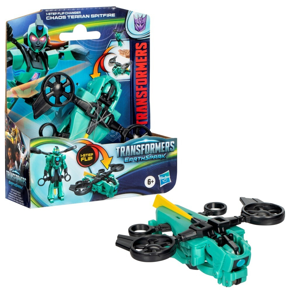 Hasbro Transformers EarthSpark/ Фигурка Chaos Terran Spitfire/ артикул F6229 F8663 / GTIN 5010996195685