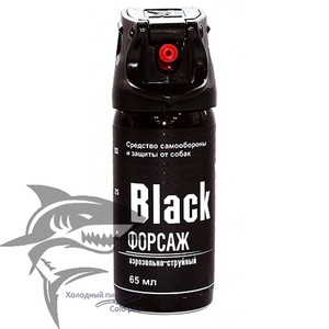 Перцовый баллончик Black Форсаж 65 мл (NEW!)