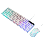 Игровой набор Nakatomi KMG-2305U клавиатура+мышь White