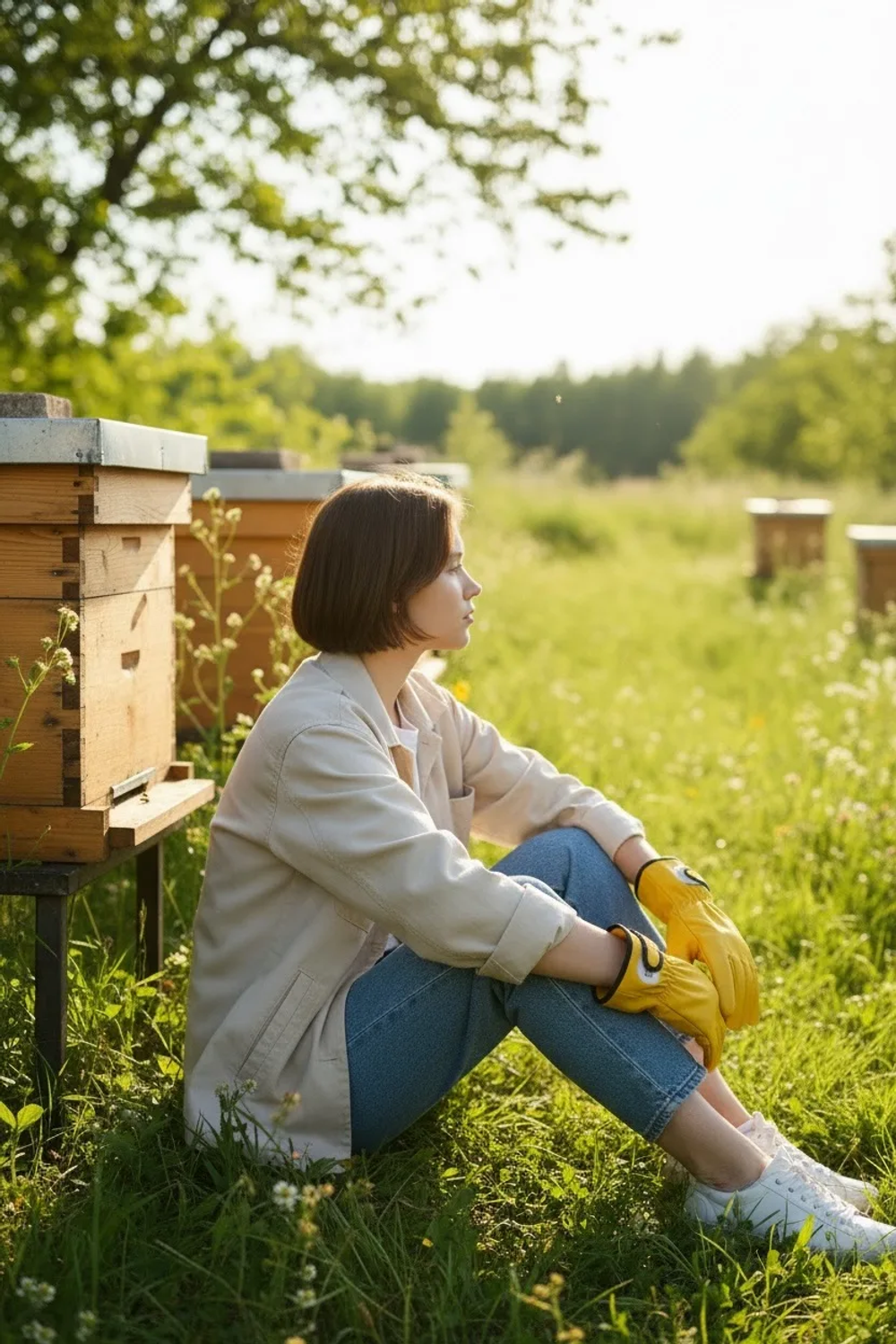 Перчатки кожа 100% (XXl, XL, L)