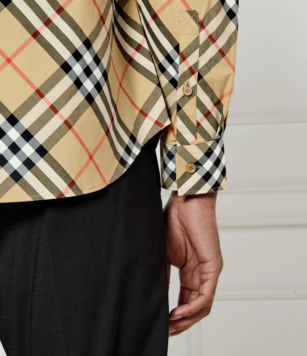 Рубашка Burberry - бежевый(8106165)