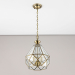 Citilux Витра-1 CL442130 Люстра подвесная витражная Бронза