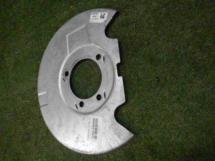 Щиток тормозной левый Cadillac Escalade 5 (20-нв)