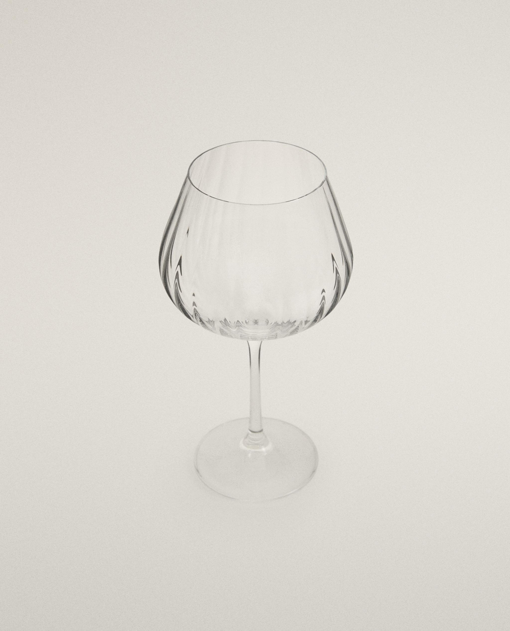 Zara Home бокал из стекла, цвет прозрачный, 21 см · 9260/409