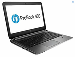 13.3" Уценённый ноутбук HP ProBook 430 G2 (1366x768, i3-4030U, RAM 4ГБ, SSD 128ГБ, Intel HD Graphics 4400, Win 10Pro)