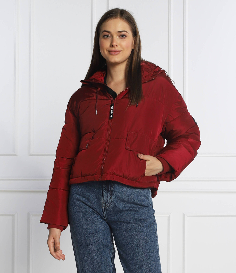 куртка amandine Pepe Jeans London - бордовый(PL402082)