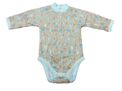 Боди длинный рукав из интерлока (100% хлопок) на кнопках на рост 74 см