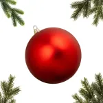 игрушка на елку "Шар матовый"