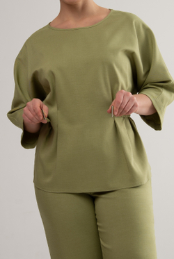 Туника 4728з, оливковый #479Ол204728з