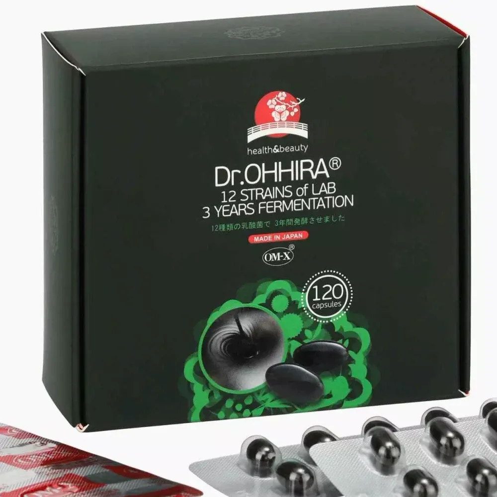Dr.ohhira 12 strains of lab 3 years fermentation 120 capsules