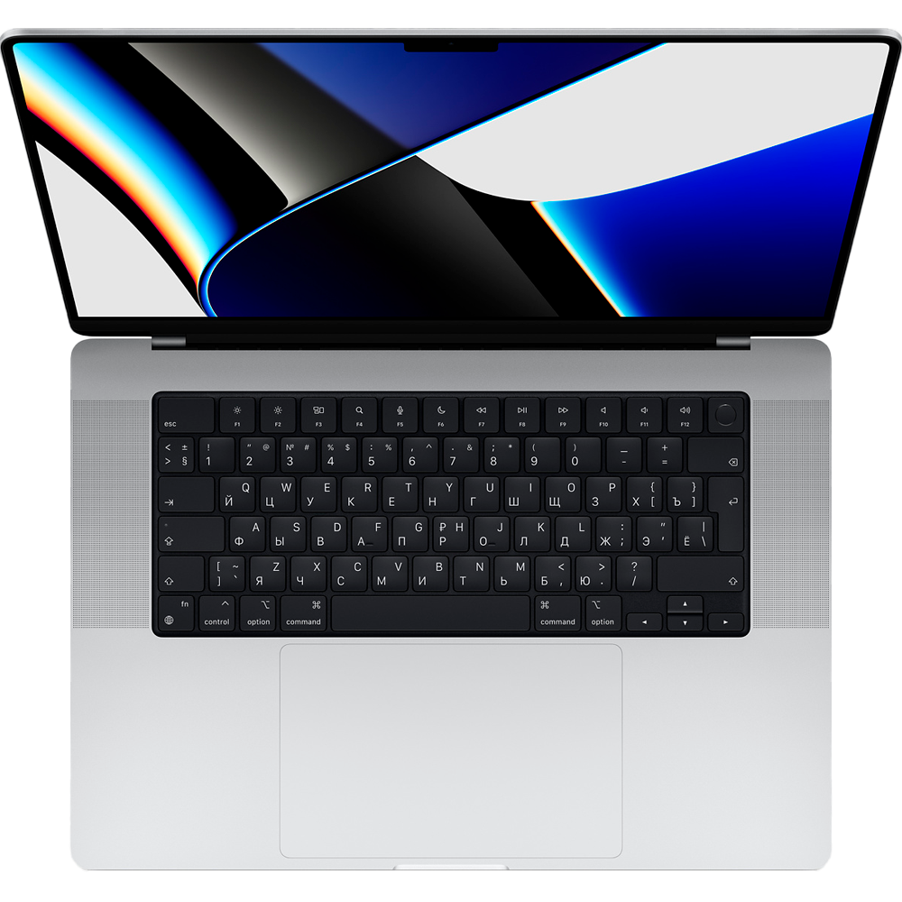 Ноутбук Apple MacBook Pro 16 (M1 Pro 10С/16C) 16/1TB, Silver (Серебристый) MK1F3