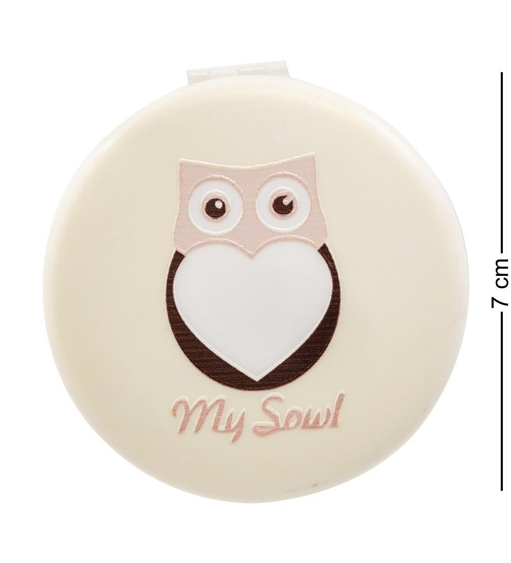 WW-104/2 Зеркало круглое «Семейка сов»