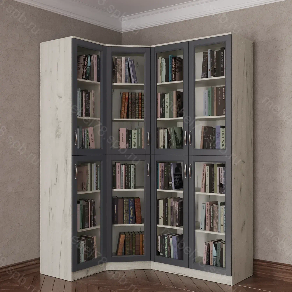 Книжный угловой №6 (мадес)