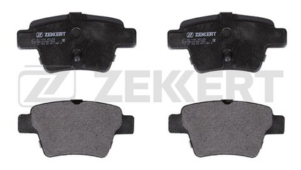 ZEKKERT BS1144 Колодки задние для Citroen C4 04-, Peugeot 207 CC 07-, 207 SW 07-, 207/207+ 06-, 307 00-, BYD G6 11-, Geely Emgrand