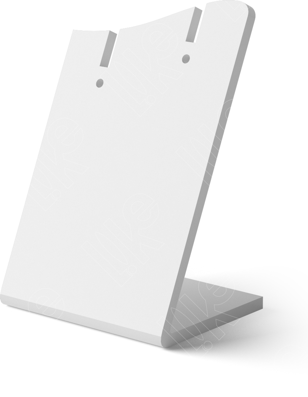 Подставка для серег/подвески/2 прорези/2 отверстия