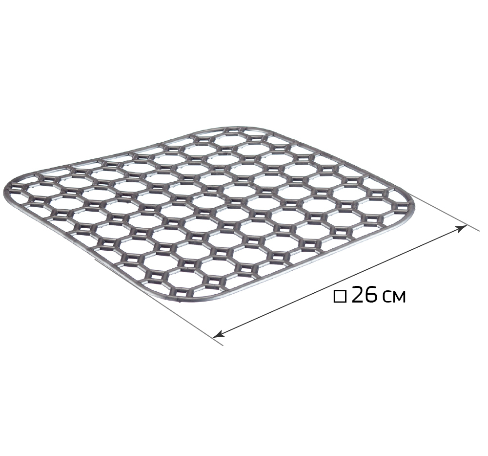 Решетка в раковину (разноцв.) 0,004,26х0,26м