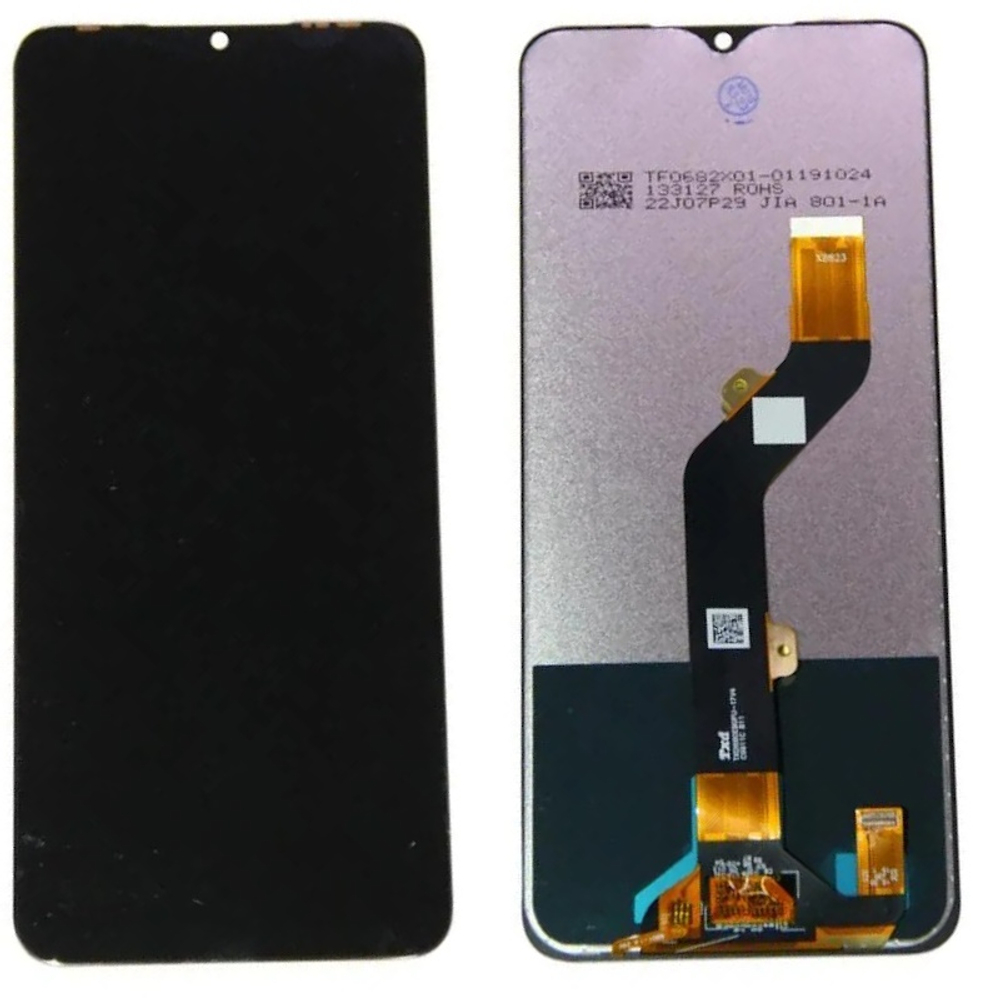 Дисплей для Infinix Smart 6 Plus с тачскрином Черный