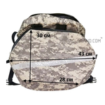 Сумки AG багажные боковые для снегохода спорт-горный (камо пиксель) AG-YAM-SMB-Bag-Mount