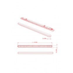 Линейный светодиодный светильник ЭРА SPP-201-0-65K-036 36Вт 6500К 3420Лм IP65 1200 матовый