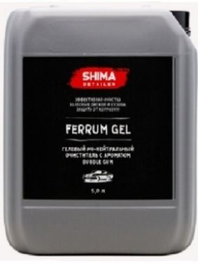 SHIMA DETAILER FERRUM GEL гелевый нейтральный очиститель 5л (cherry)