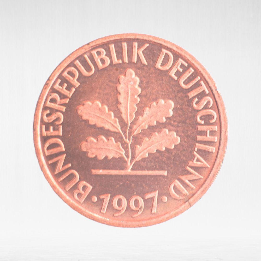 Germany, 1 Pfennig, 1997, (Stuttgart Mint - "F"), XF