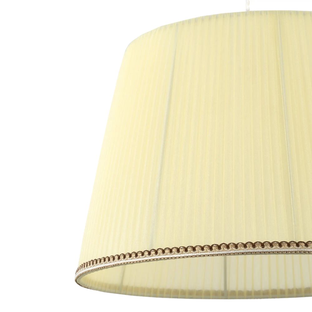 Citilux Вена CL402033 Подвесной светильник бронза с кремовым абажуром