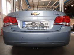 Фаркоп оцинкованный Galia C066C для Chevrolet Cruze седан/хетчбек 2009-2016(паспорт и сертификат в комплекте)(без электрики)