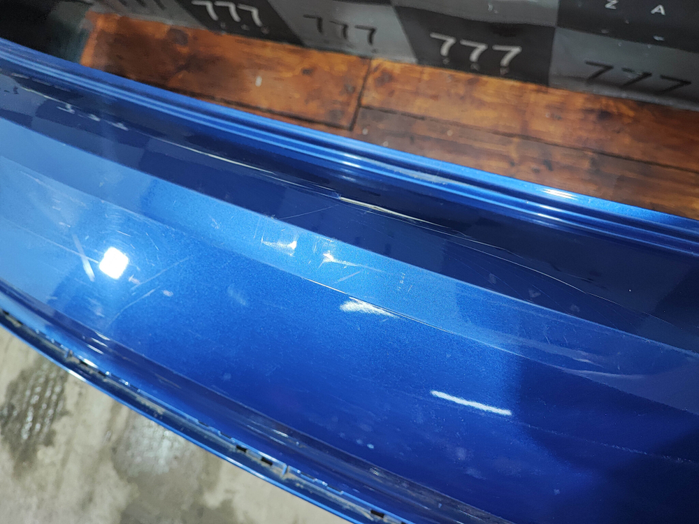 Бампер задний Volkswagen Polo 5 15-20 Б/У Оригинал 6RU807421D