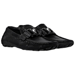 LOUIS VUITTON Monte Carlo Gommino Loafers Men"s Black