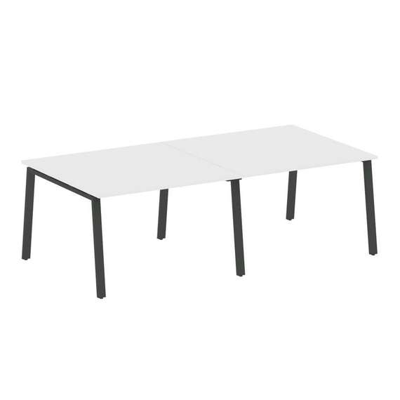 Метал Систем Переговорный стол (2 столешницы) на А-образном м/к БА.ПРГ-2.2