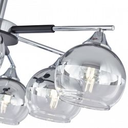 Люстра на штанге Arte Milano Napoli-9354 339354/8 CR+BK