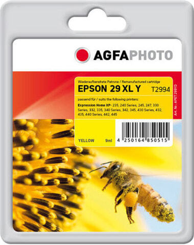 Картридж струйный желтый 1 шт AgfaPhoto Holding GmbH APET299YD
